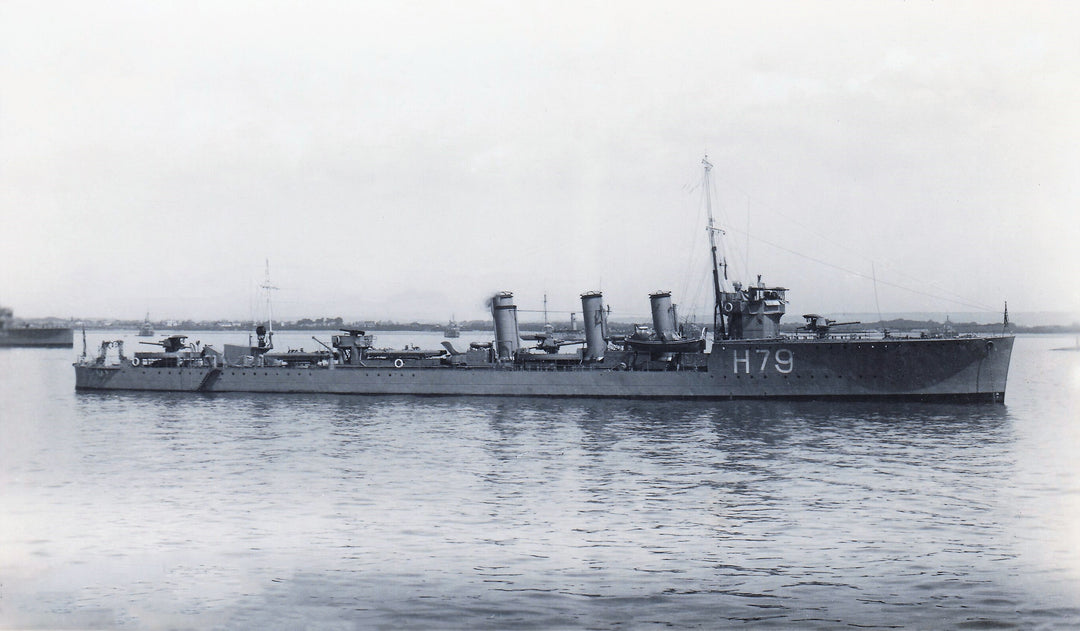 HMS Sceptre H79 | Photo Print | Framed Print | R Class | Destroyer | Royal Navy Hampshire Prints