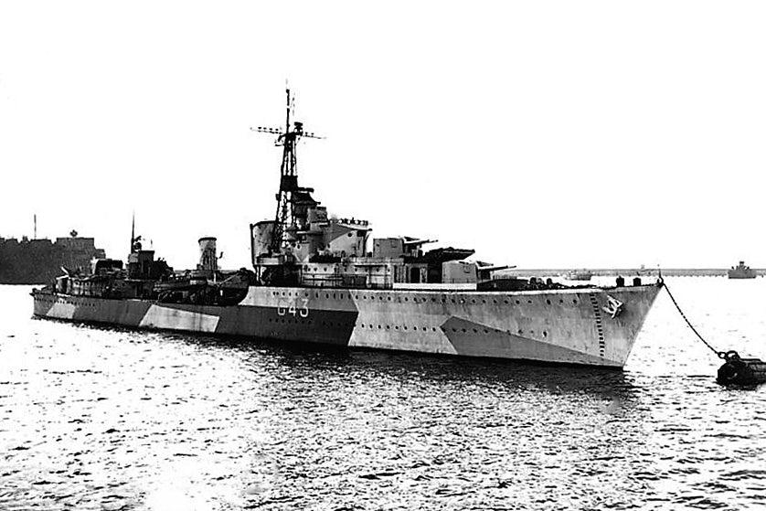 HMS Tartar G43 (F43) Royal Navy Tribal class Destroyer Photo Print or Framed Print Hampshire Prints