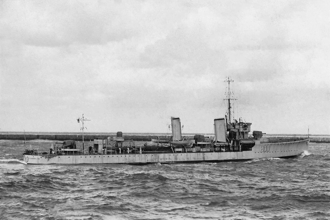 HMS Tourmaline H00 Royal Navy A class destroyer Photo Print or Framed Print - Hampshire Prints