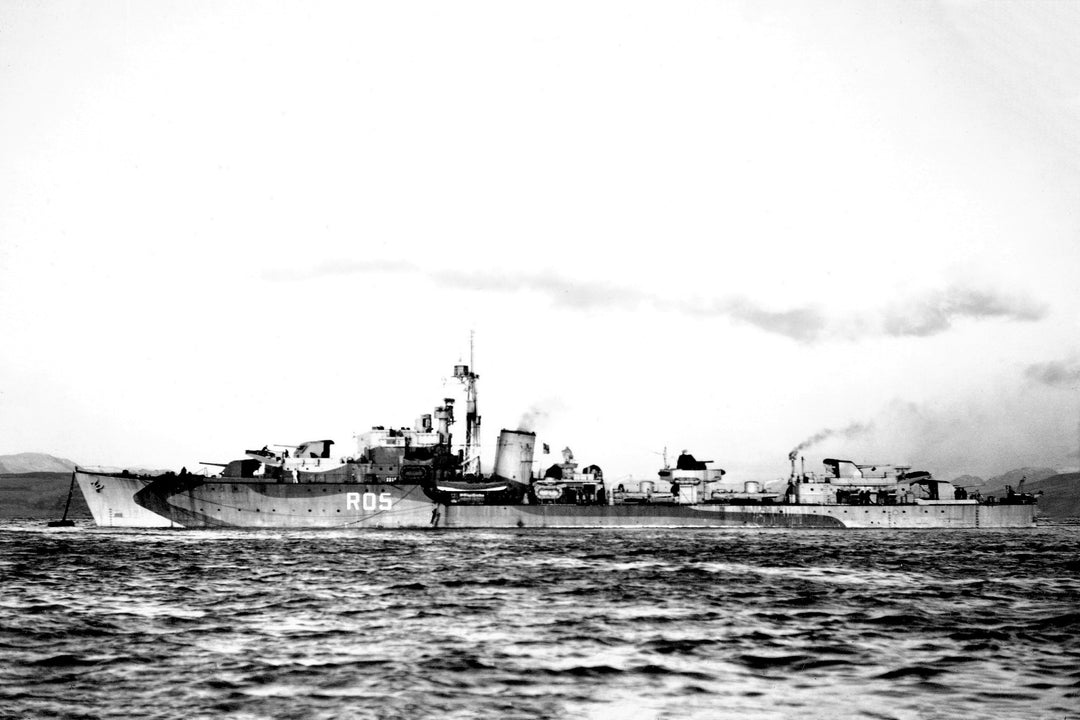 HMS Urania R05 (F08) | Photo Print | Framed Print | U Class | Destroyer | Royal Navy Hampshire Prints