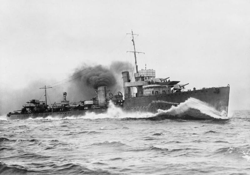 HMS Vimiera (1917) | Photo Print | Framed Print | Poster | V Class | Destroyer | Royal Navy Hampshire Prints