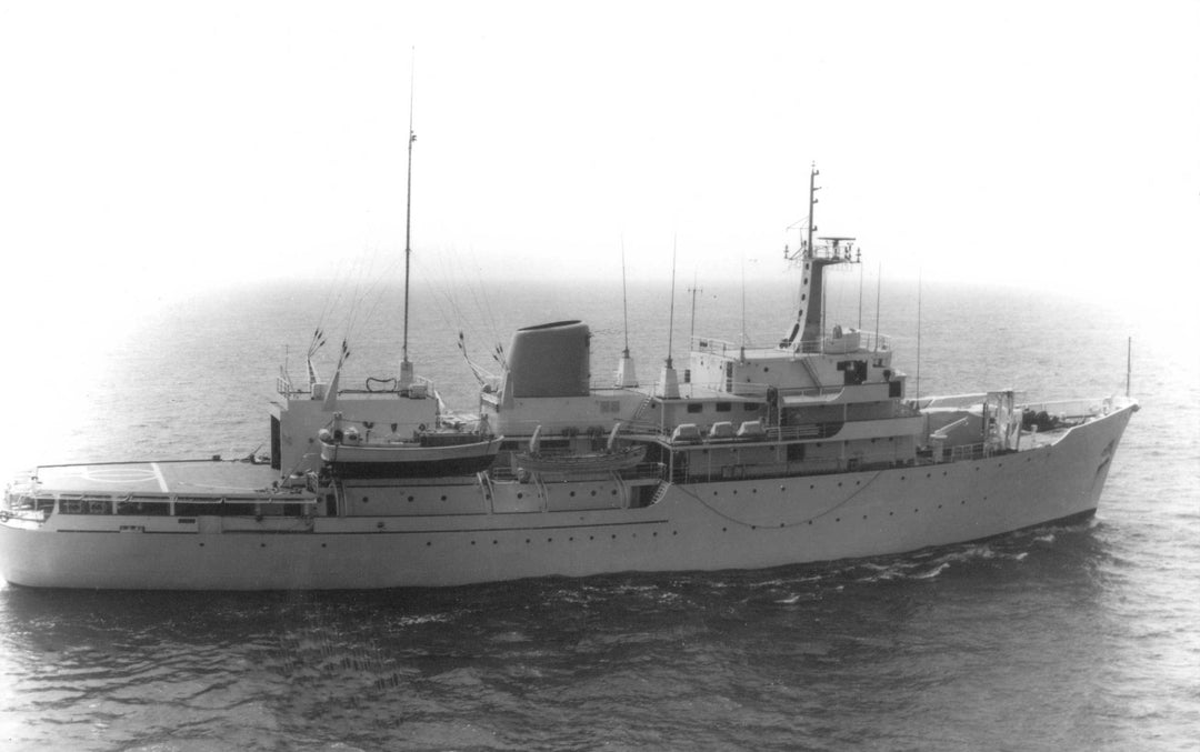 HMS Hydra A144 Royal Navy Hecla Class ocean survey vessel Photo Print or Framed Print - Hampshire Prints