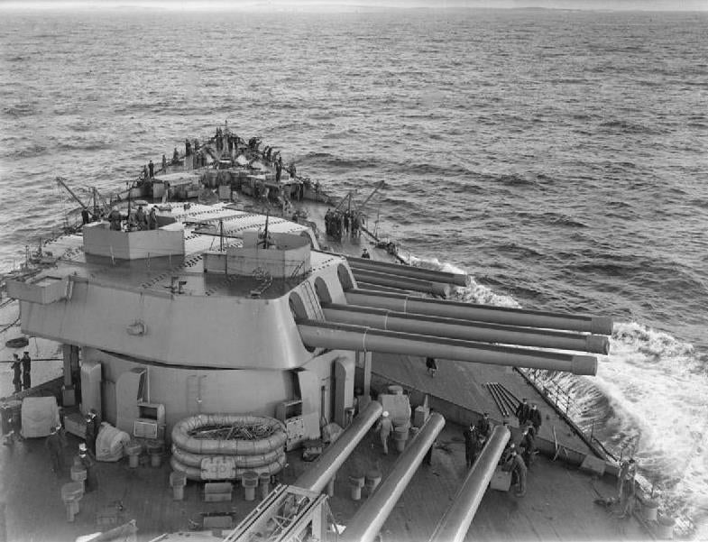 HMS Rodney (29) Royal Navy Nelson class battleship Photo Print or Framed Print - Hampshire Prints