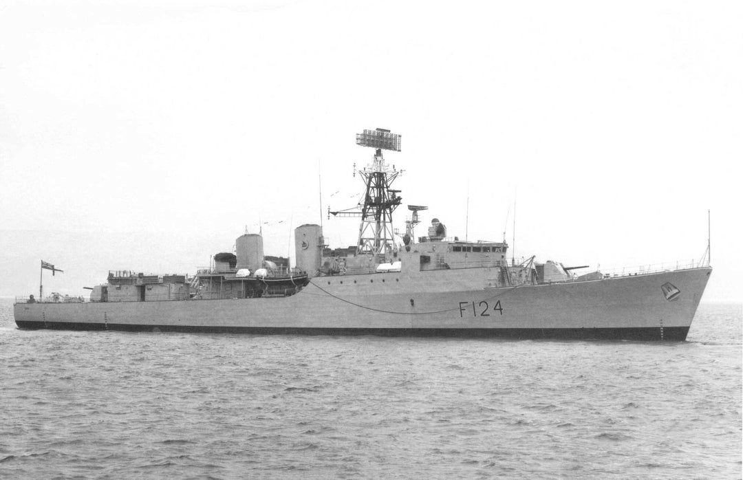 HMS Zulu F124 Royal Navy Tribal class frigate Photo Print or Framed Print - Hampshire Prints