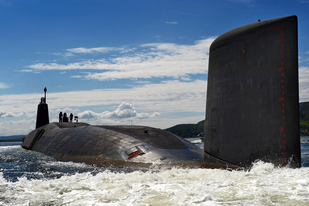 HMS Victorious S29 Royal Navy Vanguard class Submarine Photo Print or Framed Print - Hampshire Prints