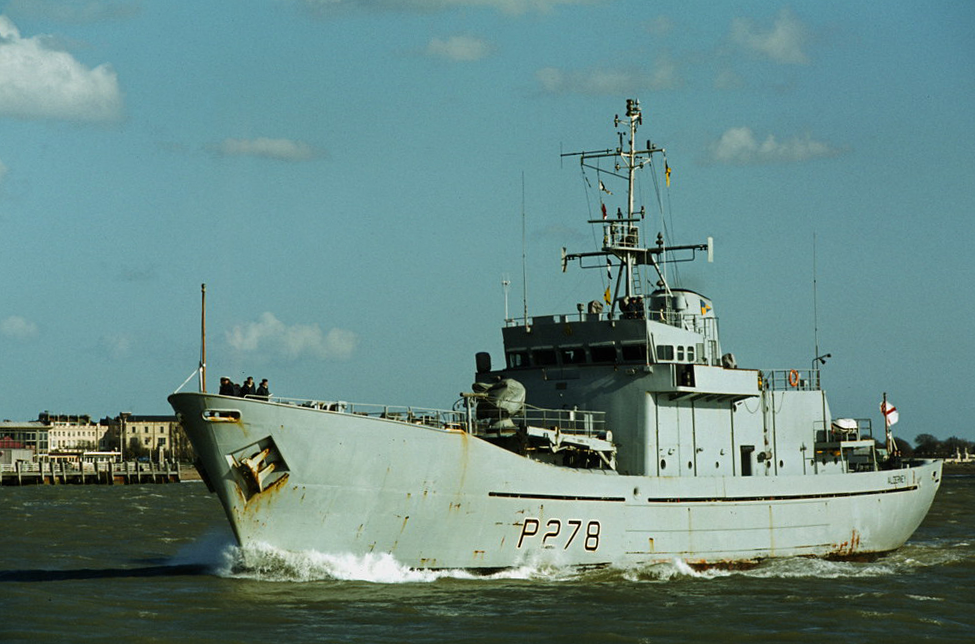 HMS Alderney P278 Royal Navy Island class Patrol Vessel Photo Print or Framed Photo Print - Hampshire Prints