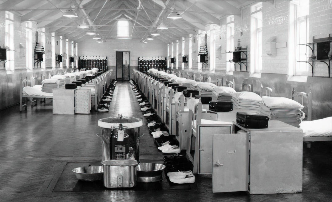 HMS Ganges mess in the 1960's Photo Print or Framed Photo Print - Hampshire Prints