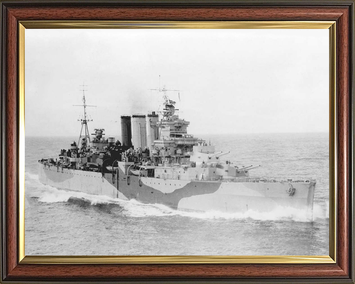 HMS Devonshire (39) | Photo Print | Framed Print | County Class | Cruiser | Royal Navy Hampshire Prints