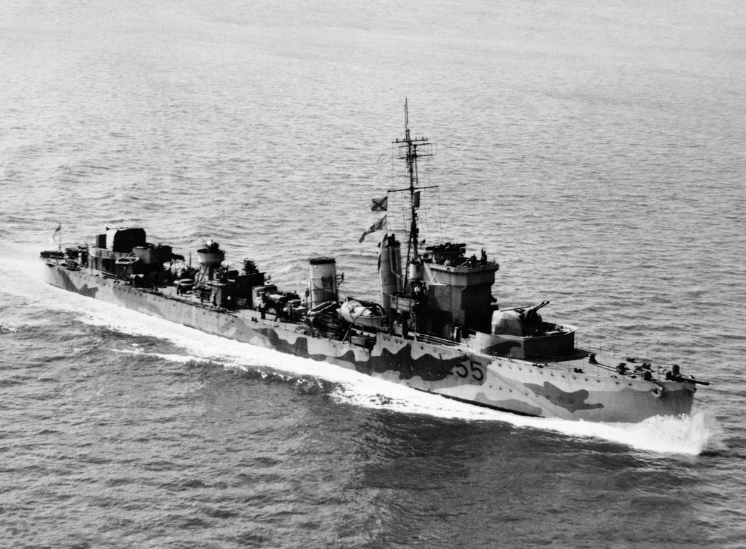 HMS Winchester L55 | Photo Print | Framed Print | W Class | Destroyer | Royal Navy Hampshire Prints