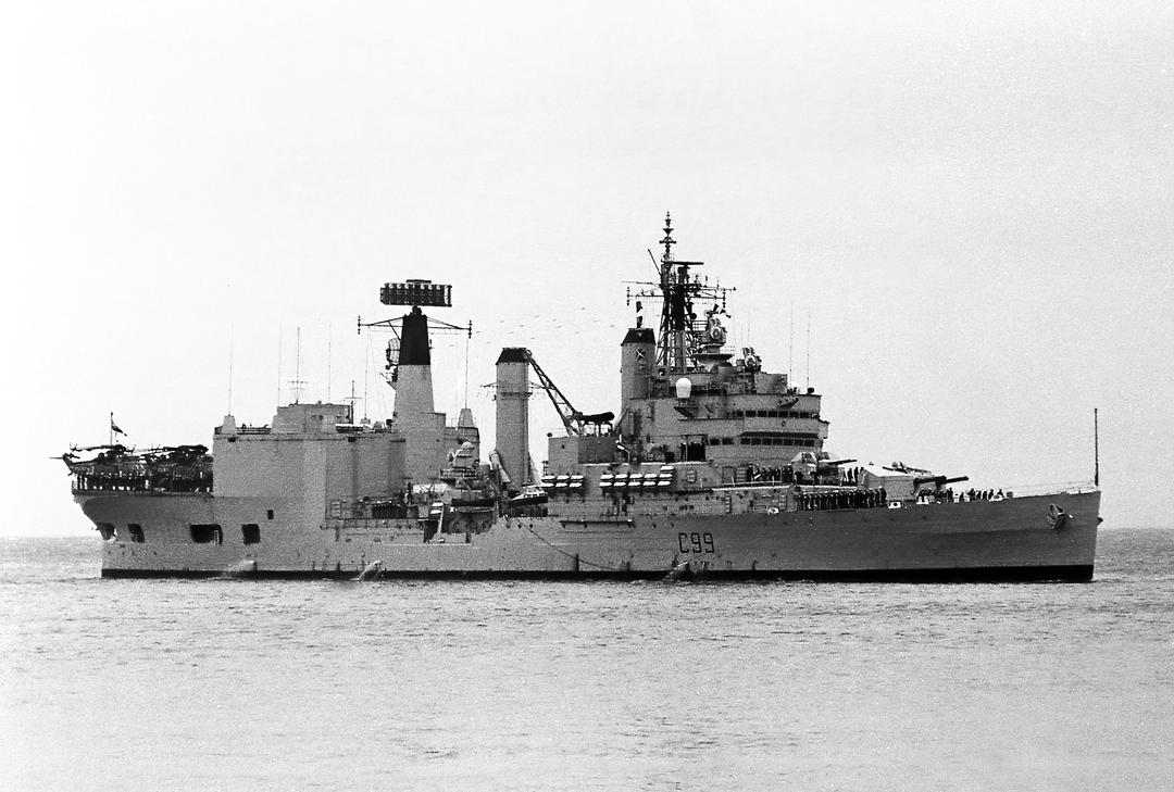 HMS Blake C99 Royal Navy Tiger Class Light Cruiser Photo Print or Framed Print - Hampshire Prints