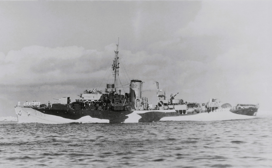 HMS Bryony K192 Royal Navy Flower class corvette Photo Print or Framed Print - Hampshire Prints