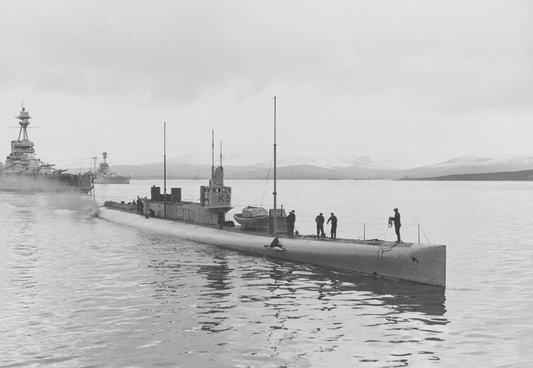 HMS K3 Royal Navy K class Submarine Photo Print or Framed Print - Hampshire Prints