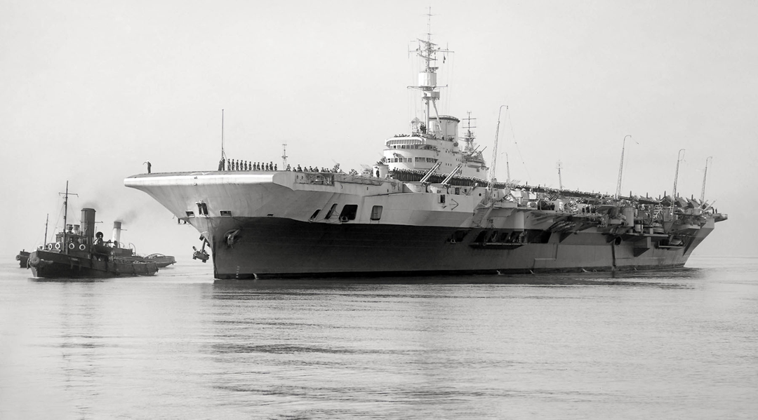 HMS Implacable R86 Royal Navy Implacable Class Aircraft Carrier Photo Print or Framed Print - Hampshire Prints