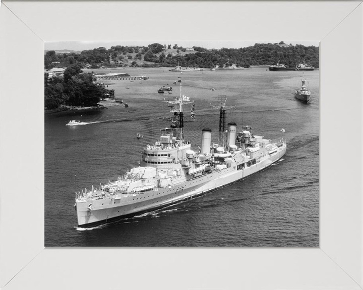 HMS Belfast C35 Royal Navy Town class light cruiser Photo Print or Framed Print - Hampshire Prints