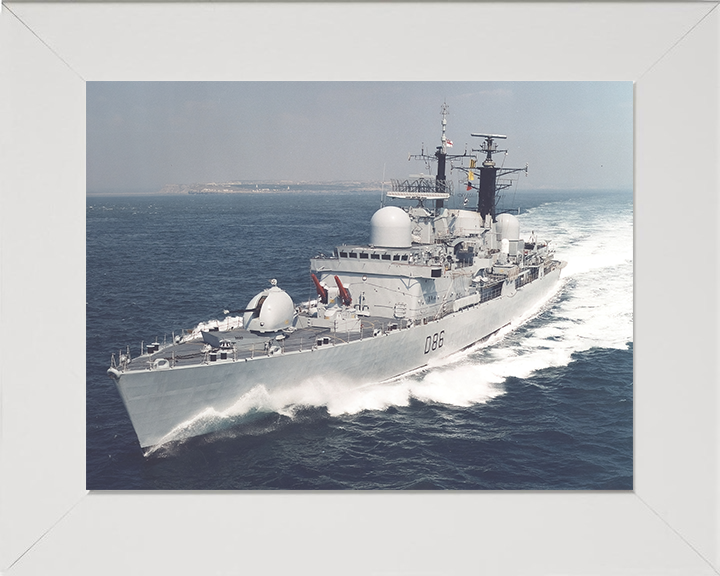 HMS Birmingham D86 Royal Navy Type 42 destroyer Photo Print or Framed Print - Hampshire Prints