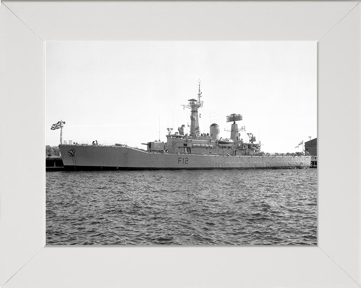 HMS Achilles F12 Royal Navy Leander Class Frigate Photo Print or Framed Print - Hampshire Prints