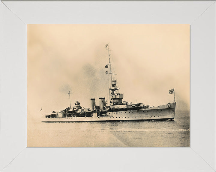 HMS Calcutta D82 | Photo Print | Framed Print | Poster | C Class | Light Cruiser | Royal Navy Hampshire Prints