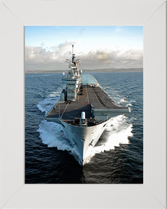 HMS Ark Royal R07 Royal Navy Invincible class aircraft carrier Photo Print or Framed Print - Hampshire Prints