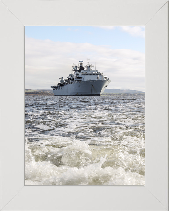 HMS Albion L14 Royal Navy Albion Class amphibious ship Photo Print or Framed Print - Hampshire Prints