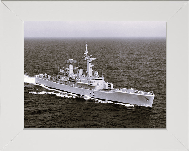 HMS Achilles F12 Royal Navy Leander Class Frigate Photo Print or Framed Print - Hampshire Prints