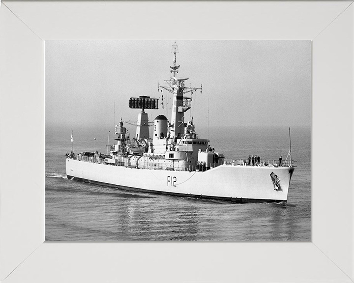 HMS Achilles F12 Royal Navy Leander Class Frigate Photo Print or Framed Print - Hampshire Prints