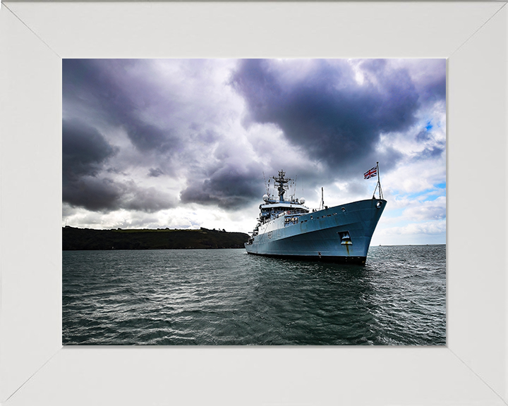 HMS Echo H87 Royal Navy Echo class survey vessel Photo Print or Framed Print - Hampshire Prints