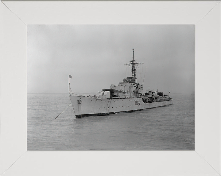 HMS Creole R82 (D82) Royal Navy C class destroyer Photo Print or Framed Print - Hampshire Prints