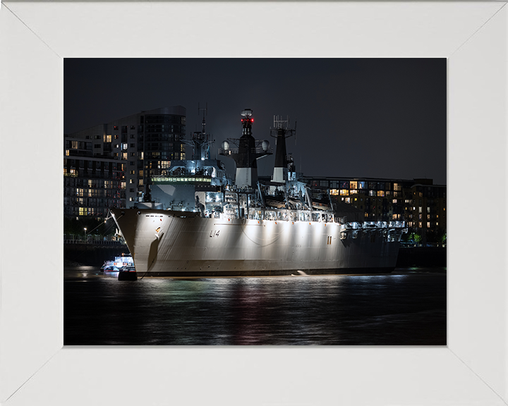 HMS Albion L14 Royal Navy amphibious ship Photo Print or Framed Print - Hampshire Prints