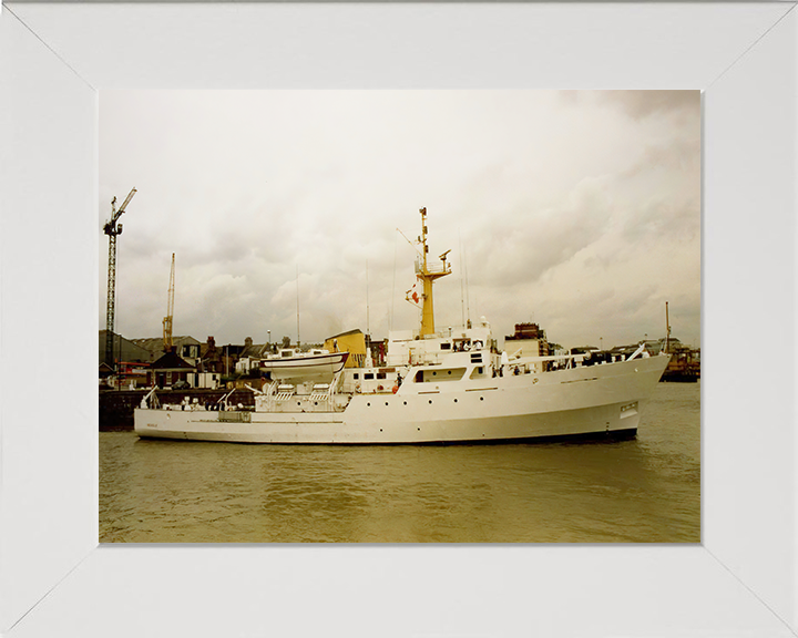 HMS Beagle A319 Royal Navy Bulldog class ship Photo Print or Framed Print - Hampshire Prints