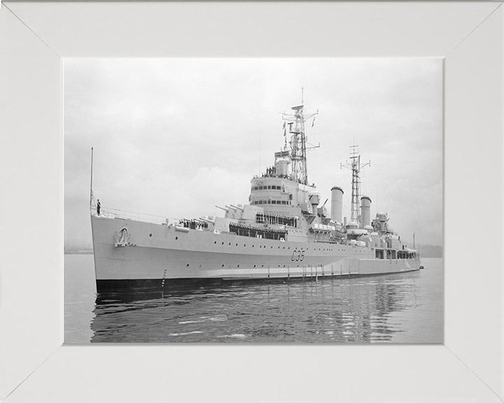 HMS Belfast C35 Royal Navy Town class light cruiser Photo Print or Framed Print - Hampshire Prints