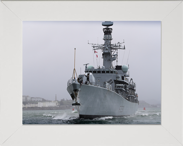 HMS Argyll F231 Royal Navy type 23 Frigate Photo Print or Framed Print - Hampshire Prints