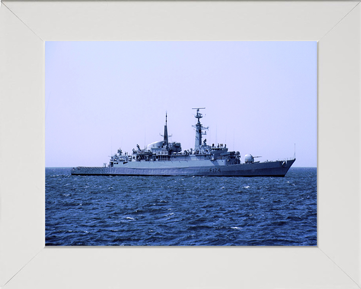 HMS Alacrity F174 Royal Navy Type 21 frigate Photo Print or Framed Print - Hampshire Prints