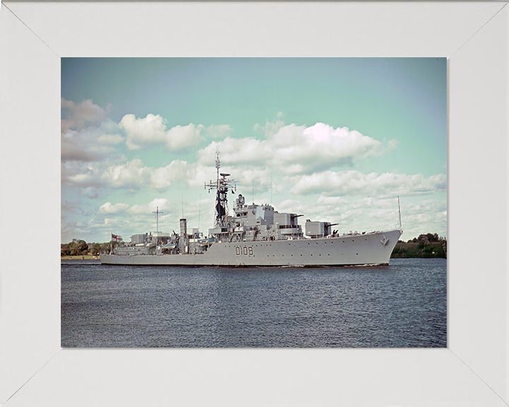 HMS Dainty D108 | Photo Print | Framed Print | Daring Class | Destroyer | Royal Navy Hampshire Prints