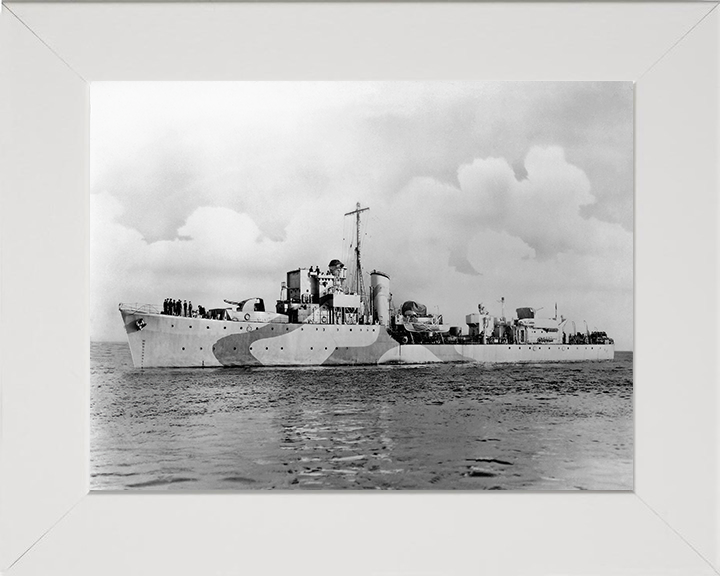 HMS Bleasdale (1940) | Photo Print | Framed Print | Hunt Class | Destroyer | Royal Navy Hampshire Prints