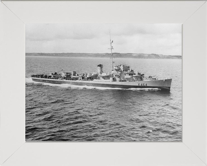 HMS Balfour K464 | Photo Print | Framed Print | Captain Class | Frigate | Royal Navy Hampshire Prints