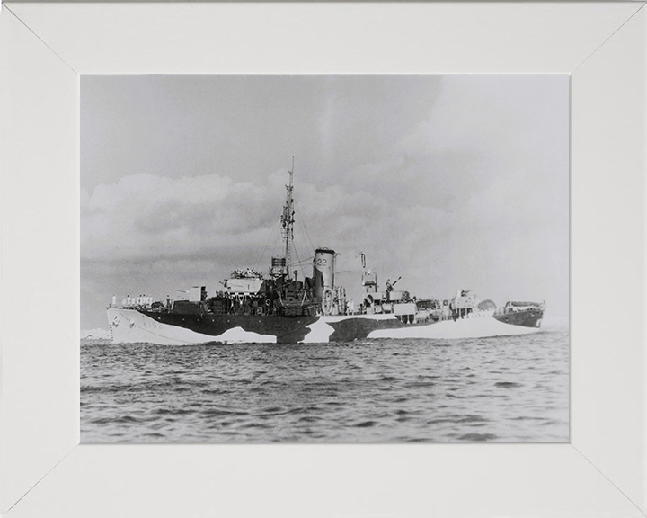 HMS Bryony K192 Royal Navy Flower class corvette Photo Print or Framed Print - Hampshire Prints