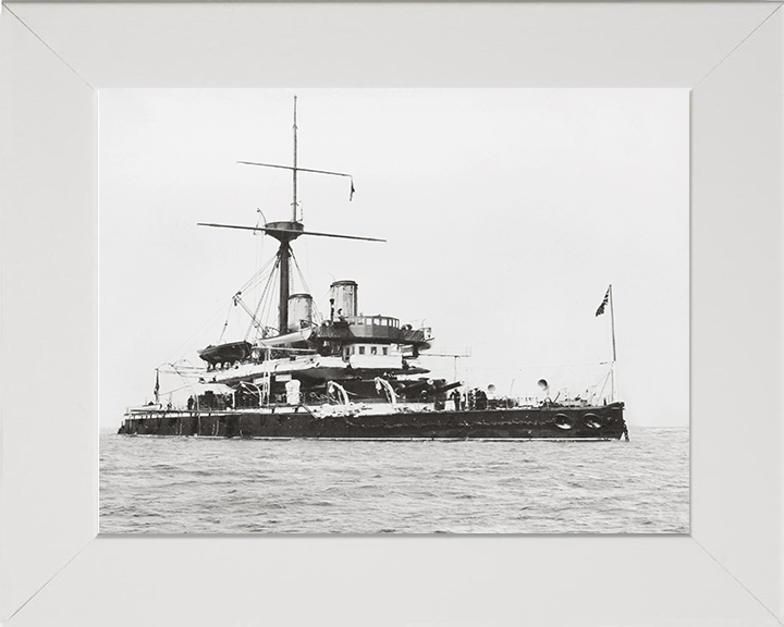 HMS Devastation (1871) | Photo Print | Framed Print | devastation Class | Turret ship | Royal Navy Hampshire Prints