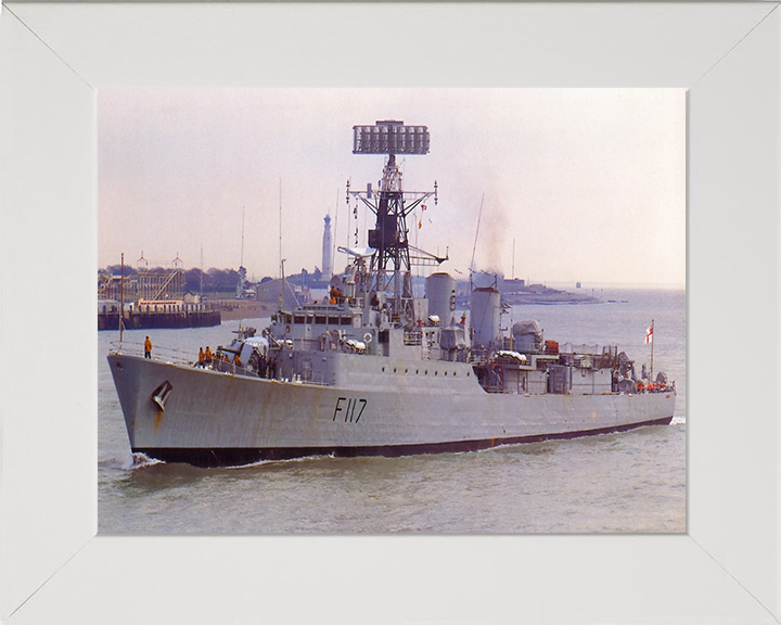 HMS Ashanti F117 Royal Navy Tribal Class Frigate Photo Print or Framed Print - Hampshire Prints