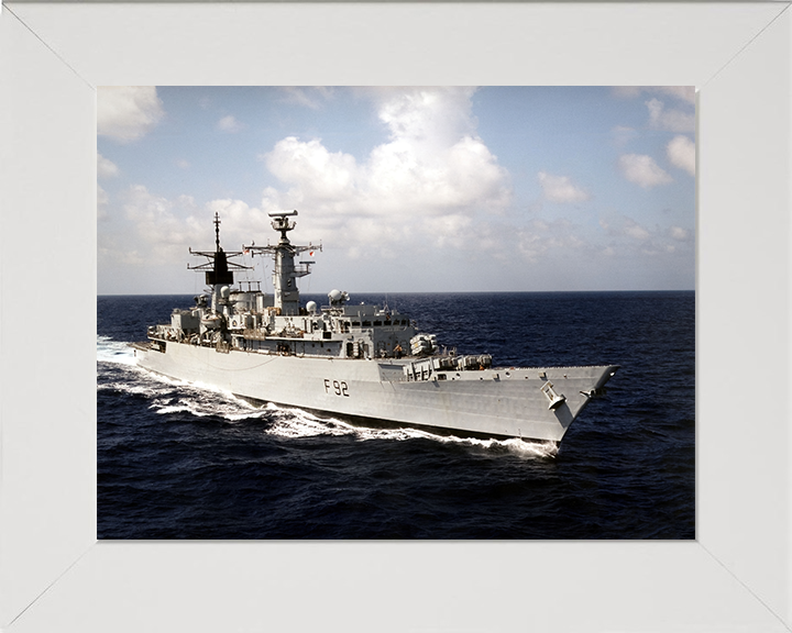 HMS Boxer F92 Royal Navy Type 22 Frigate Photo Print or Framed Print - Hampshire Prints