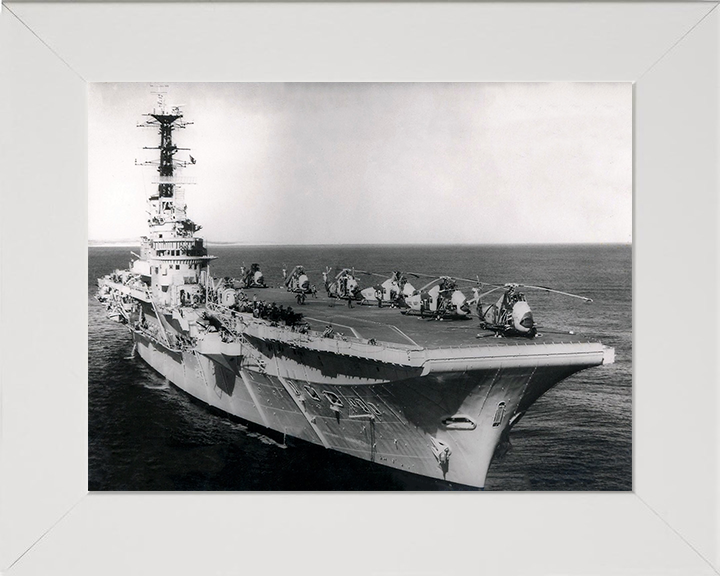 HMS Bulwark R08 | Photo Print | Framed Print | Centaur Class | Fleet Carrier | Royal Navy Hampshire Prints