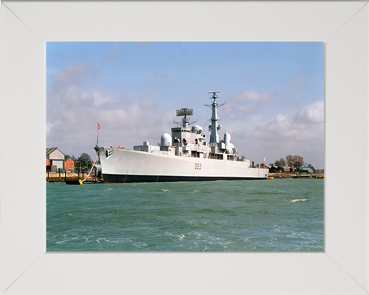 HMS Bristol D23 Royal Navy Type 82 destroyer Photo Print or Framed Print - Hampshire Prints