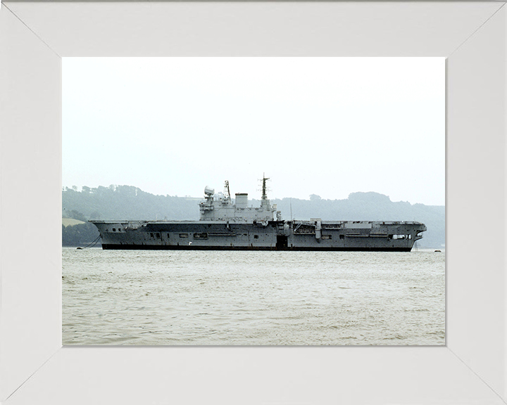 HMS Eagle R05 Royal Navy Audacious class aircraft carrier Photo Print or Framed Print - Hampshire Prints