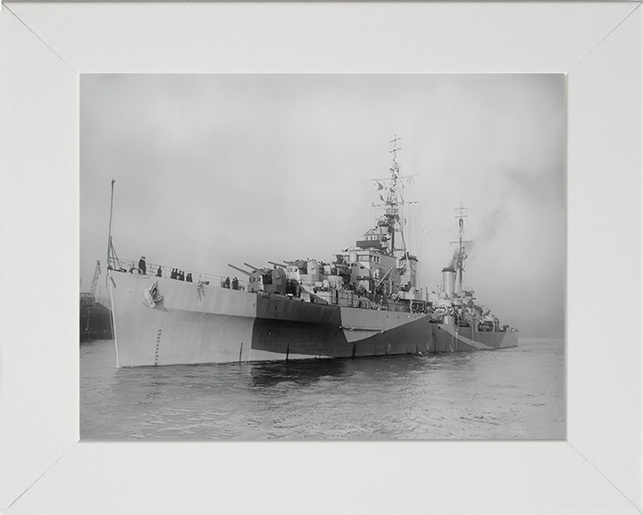 HMS Diadem 84 Royal Navy Dido class light cruiser Photo Print or Framed Photo Print - Hampshire Prints