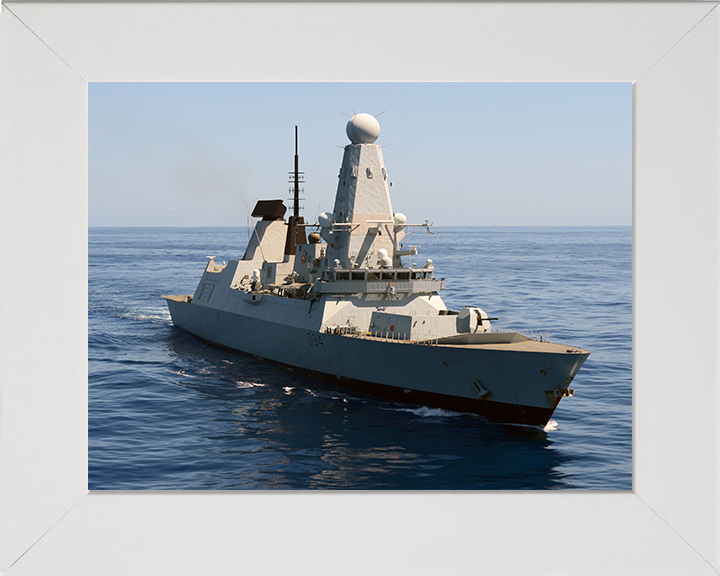 HMS Diamond D34 Royal Navy Type 45 Destroyer Photo Print or Framed Print - Hampshire Prints