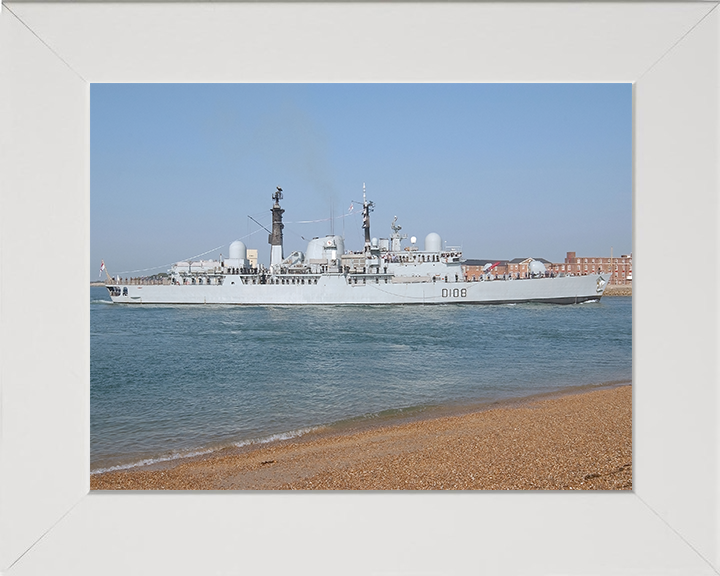 HMS Cardiff D108 | Photo Print | Framed Print | Poster | Type 42 | Destroyer | Royal Navy Hampshire Prints