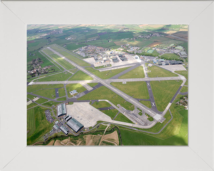 HMS Heron RNAS Yeovilton Aerial Photo Print or Framed Photo Print - Hampshire Prints