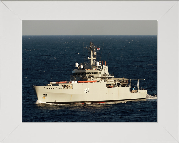 HMS Echo H87 Royal Navy Echo class survey vessel Photo Print or Framed Print - Hampshire Prints