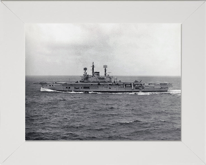 HMS Ark Royal R09 Royal Navy Audacious class aircraft carrier Photo Print or Framed Print - Hampshire Prints