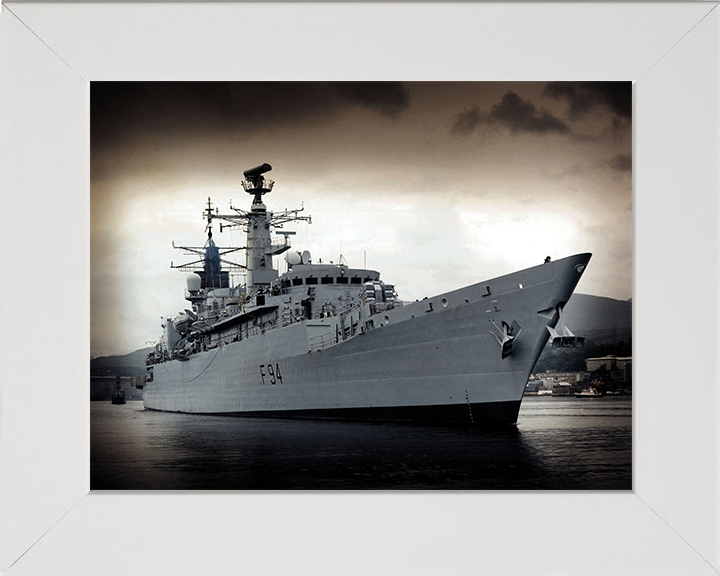 HMS Brave F94 Royal Navy Type 22 Frigate Photo Print or Framed Print - Hampshire Prints