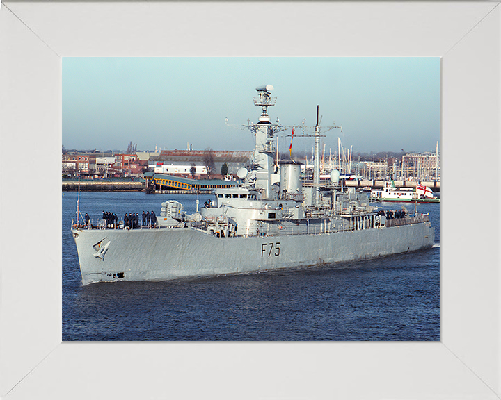 HMS Charybdis F75 | Photo Print | Framed Print | Leander Class | Frigate | Royal Navy Hampshire Prints